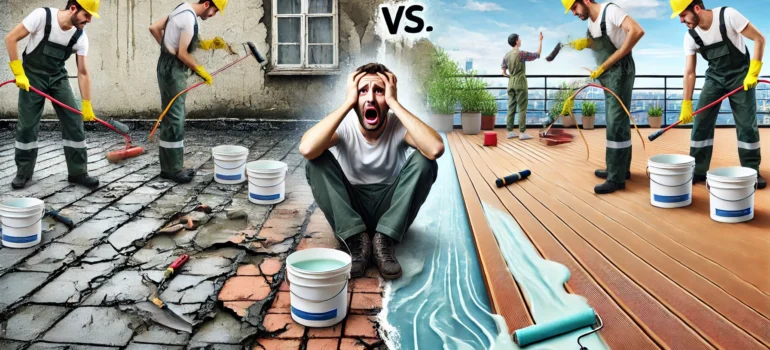 Can DIY Terrace Waterproofing Provide the Same Protection as Professional Solutions?